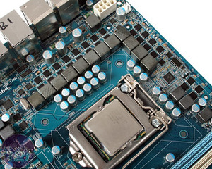 Gigabyte GA-P55-UD5 Review Board Layout and Detail